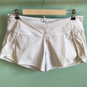 Lululemon white shorts